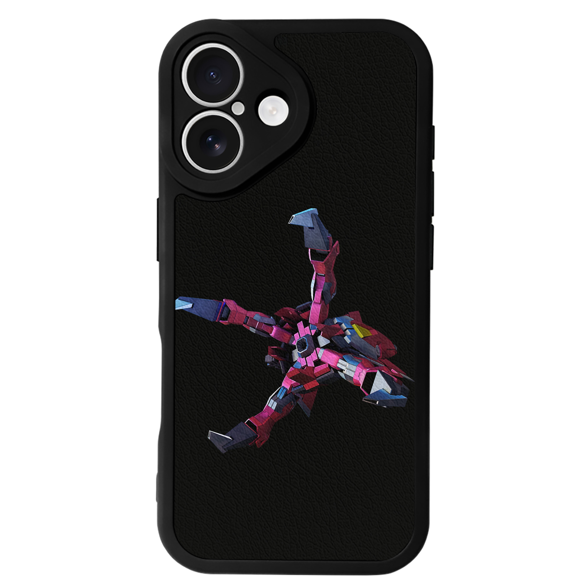 （画像用） 機動戦士ガンダム Mobile Suit Gundam 【iPhone 16シリーズ対応】シリコンスマホケース（レザー調） 材質：シリコン